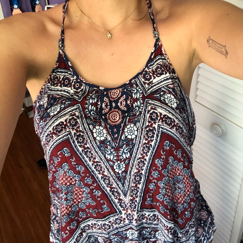 Floral print top! SIZE M